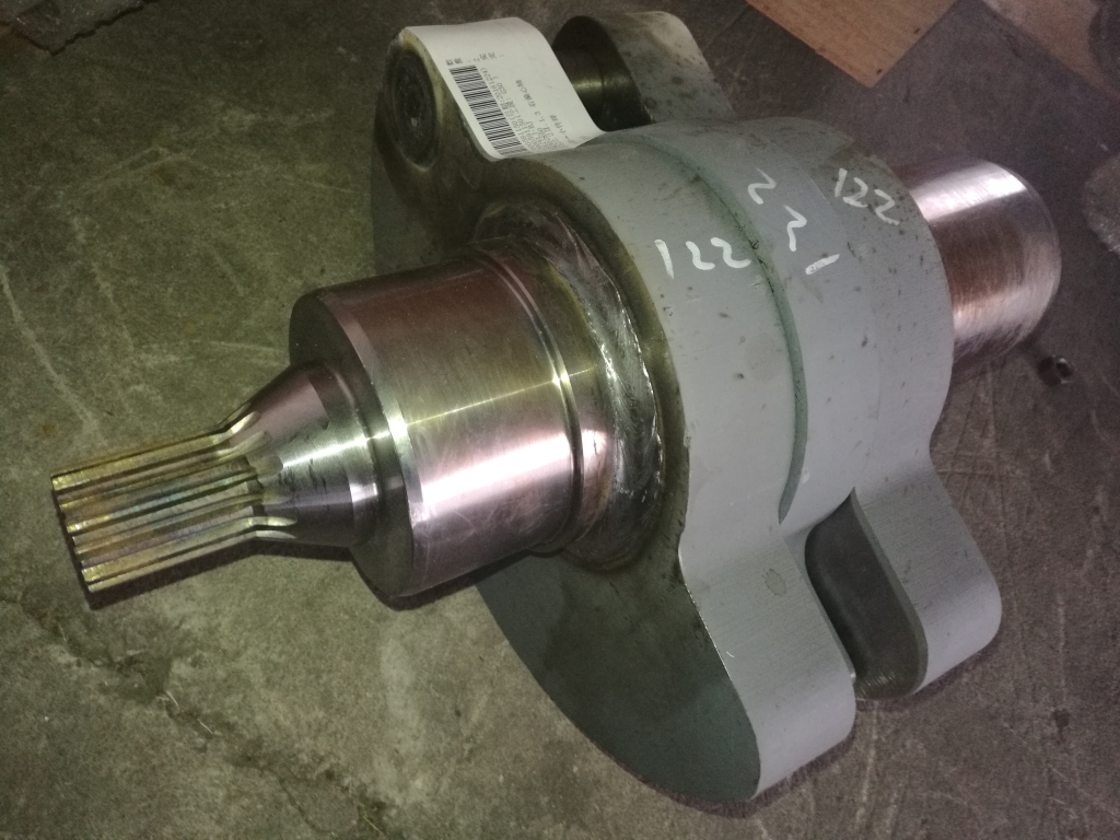 228302890 XS122.2Ⅱ.1.3 Right eccentric shaft XCMG XS122 SPARE PARTS XS122