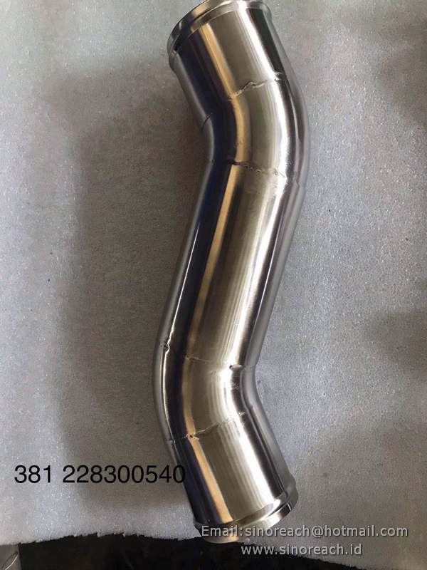 228300540 XS122.05.2-5 Outlet pipe (1Cr18Ni9) for XCMG SPARE PARTS XS122 XS122