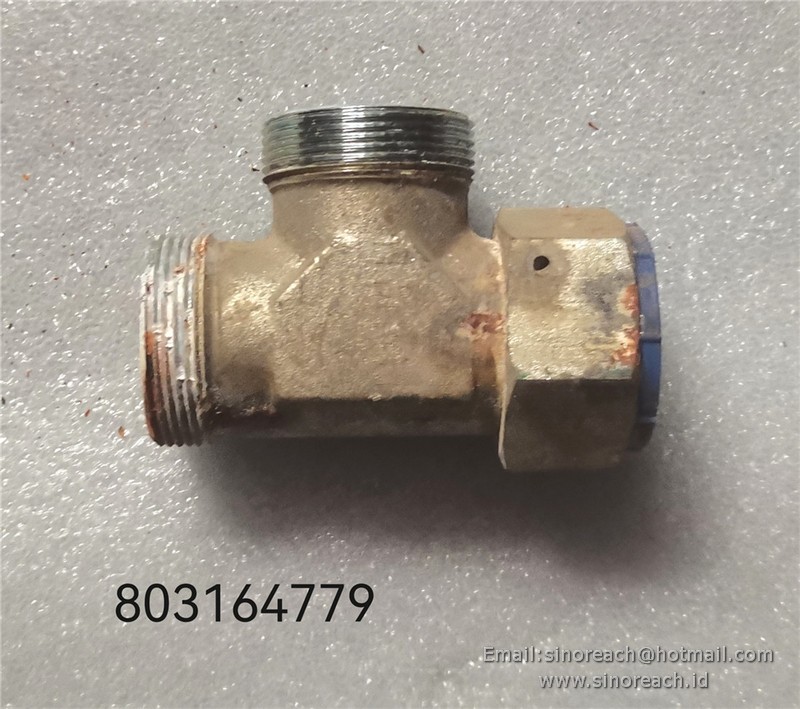 803164779 EL20SOMDA3C 三通接头(由803269345替代) for XCMG SPARE PARTS